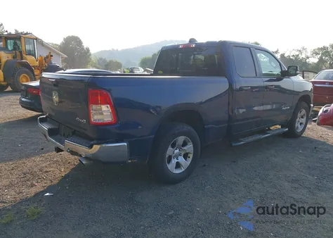 2021 Ram 1500 Big Horn 4X4 6'4 Box из США, поврежденный, VIN 1C6SRFBT0MN805098